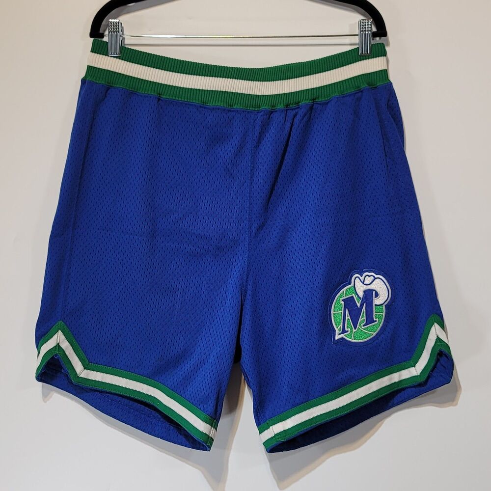 Vintage 1994 Dallas Mavericks Champion True Team Issued Shorts Size 36 +2+2